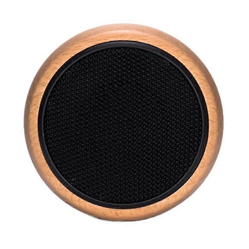 Portable Mini Size Beech Speaker with Wireless Bluetooth Connectivity, 5W Music Player, Suitable for Various Devices