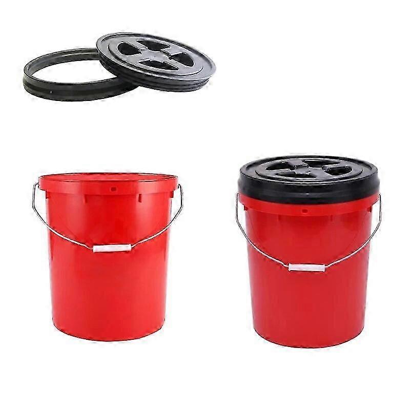 Car Wash Bucket with/without Lid - Removable Cleaning Bucket for Home