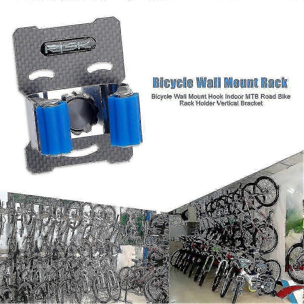 Bicycle Toe Straps Clips Mtb Road Bike Bicycle Wall Mount Hook Rack Indoor Rack Holder Vertical Bracket