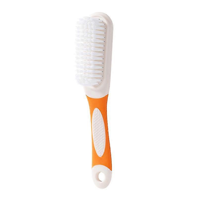 Soft Bristle Shoe & Clothes Cleaning Brush with Handle - Multifunctional Laundry Tool