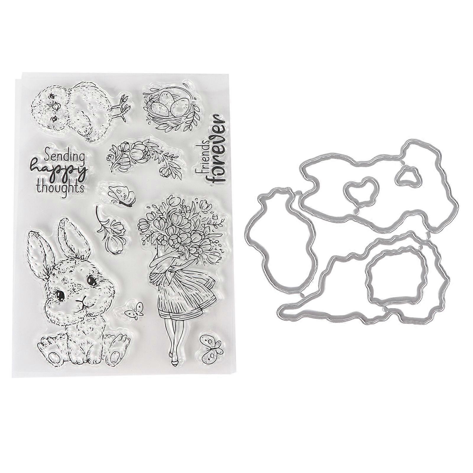 2025 Latest Model  Transparent Stamp DIY Clear SkinFriendly Clear Reusable