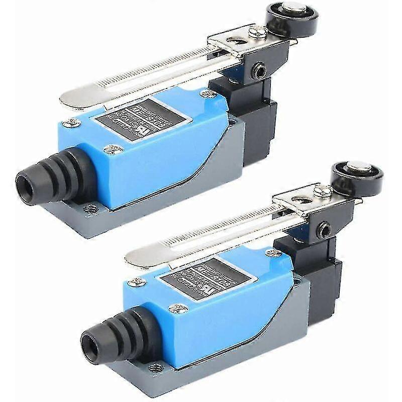 2 Pieces Me-8108 Limit Switch, Adjustable Momentary Switches Perfect For In