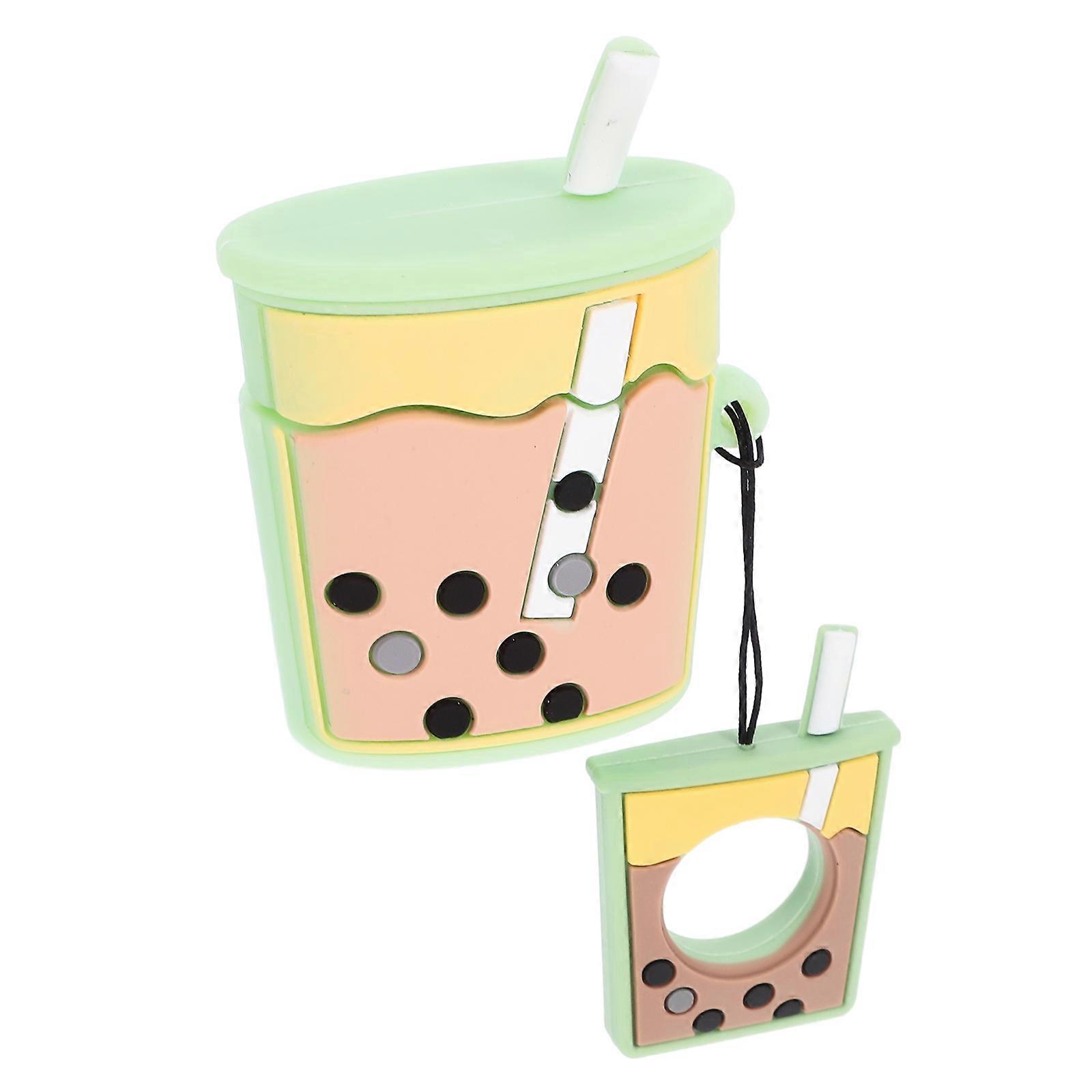 Echo Buds Case Cover Silicone Wireless Earphone Protective Cover Tea Shape Resistant 1Pcs