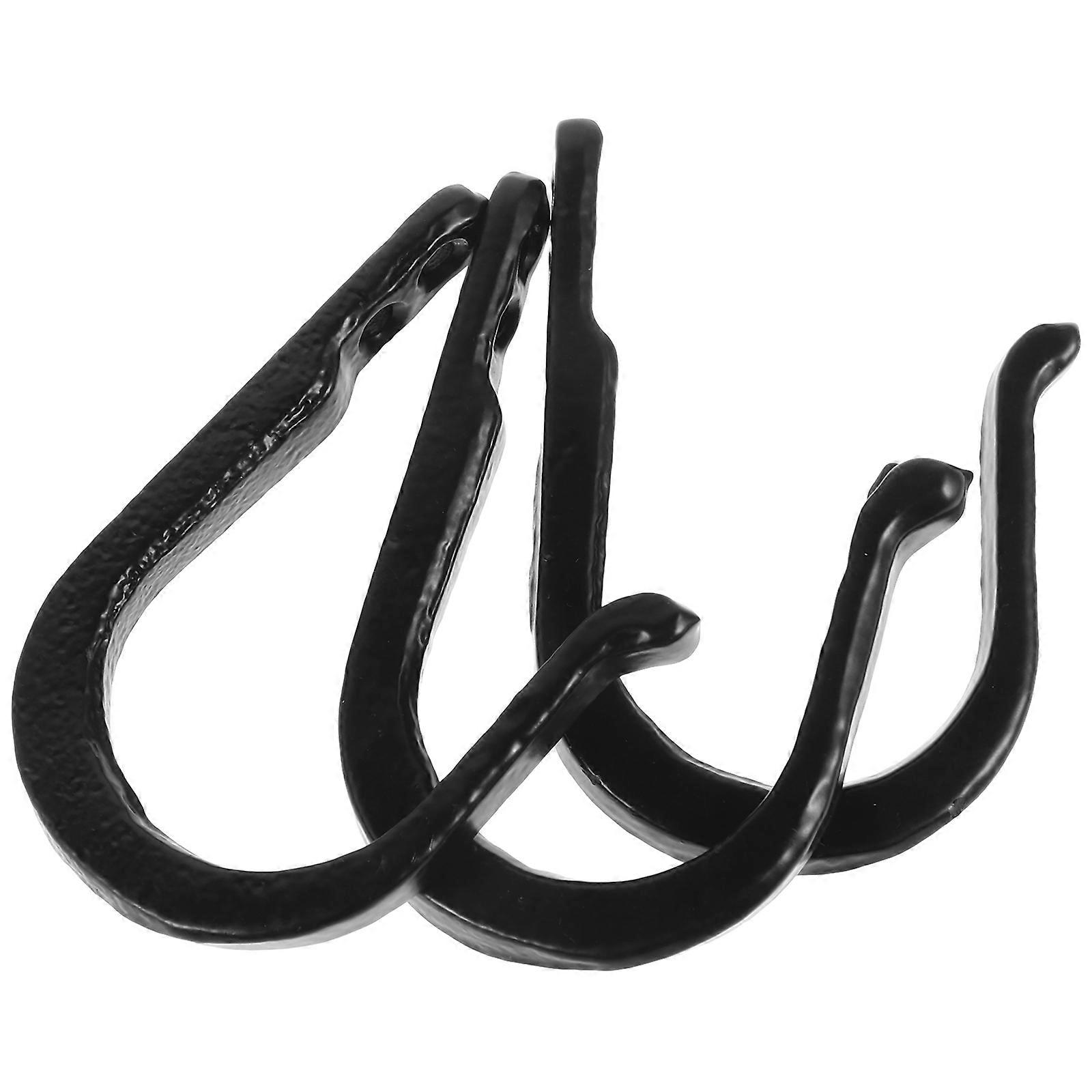 3pcs Vintage Wall Hooks Rustic Style Heavy Duty Coat Hangers Space Saving Design for Organizing Coats Accessories Key Hooks for Home Shop Use
