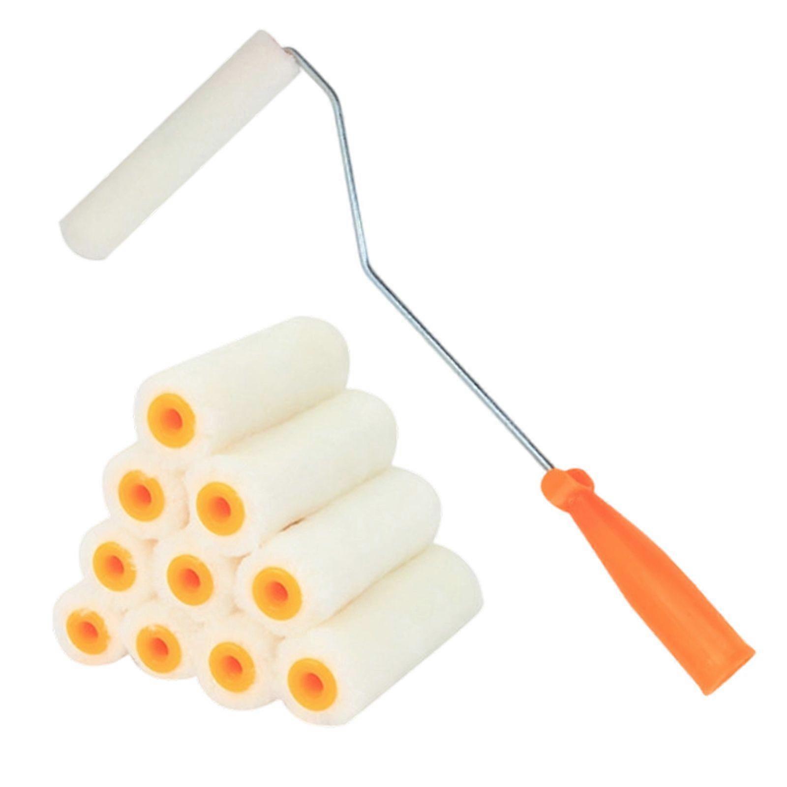 4" Thumb Roller Silk Light Roller Silk Light Master Roller Wall Brush (10 Rollers)