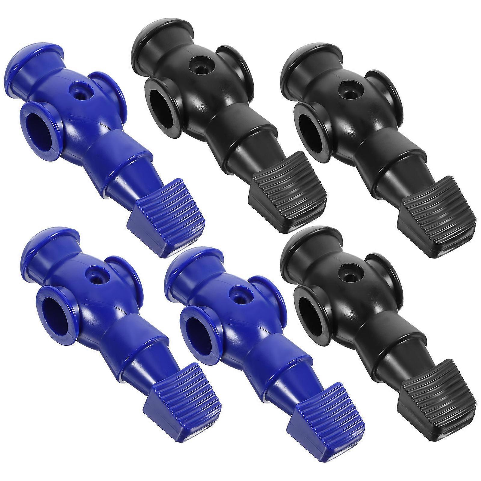 Foosball Machine Figures Table Football Figures Foosball Accessories Soccer Player Statue Durable Wear Resistant 6Pcs
