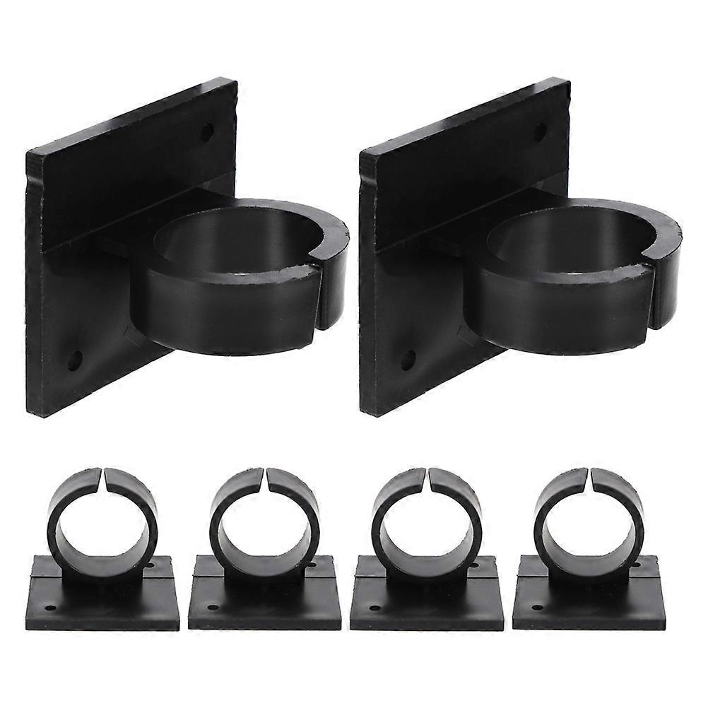 Mic Holders Microphone Support Holder Square Shape Hard Plastic For Home Use 6Pcs