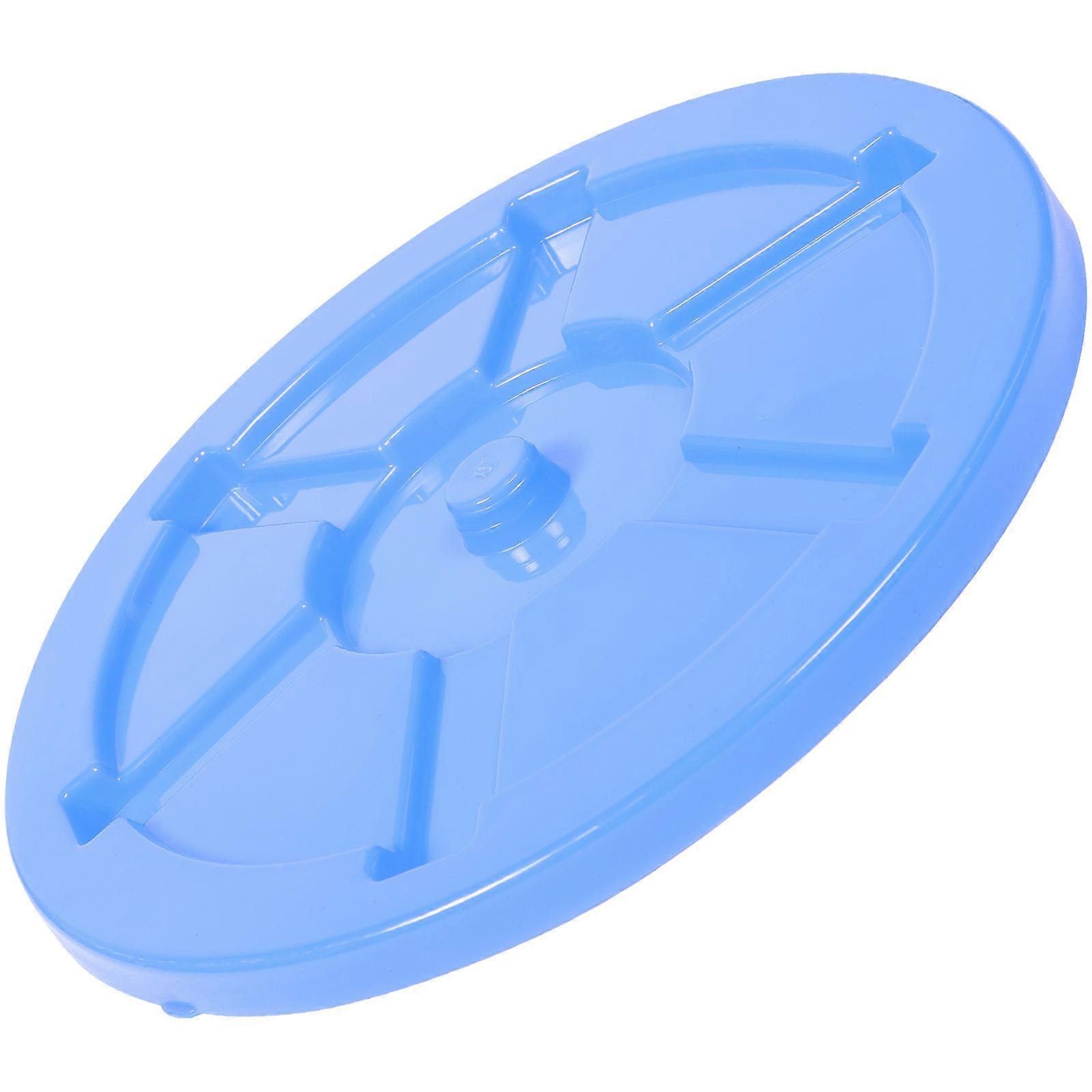 Thickened Plastic Outdoor Trash Can Lid Sanitation Waste Bin Cover for Easy Installation, Replacement Lid for Garbage Bins in Parks, Hospitals,