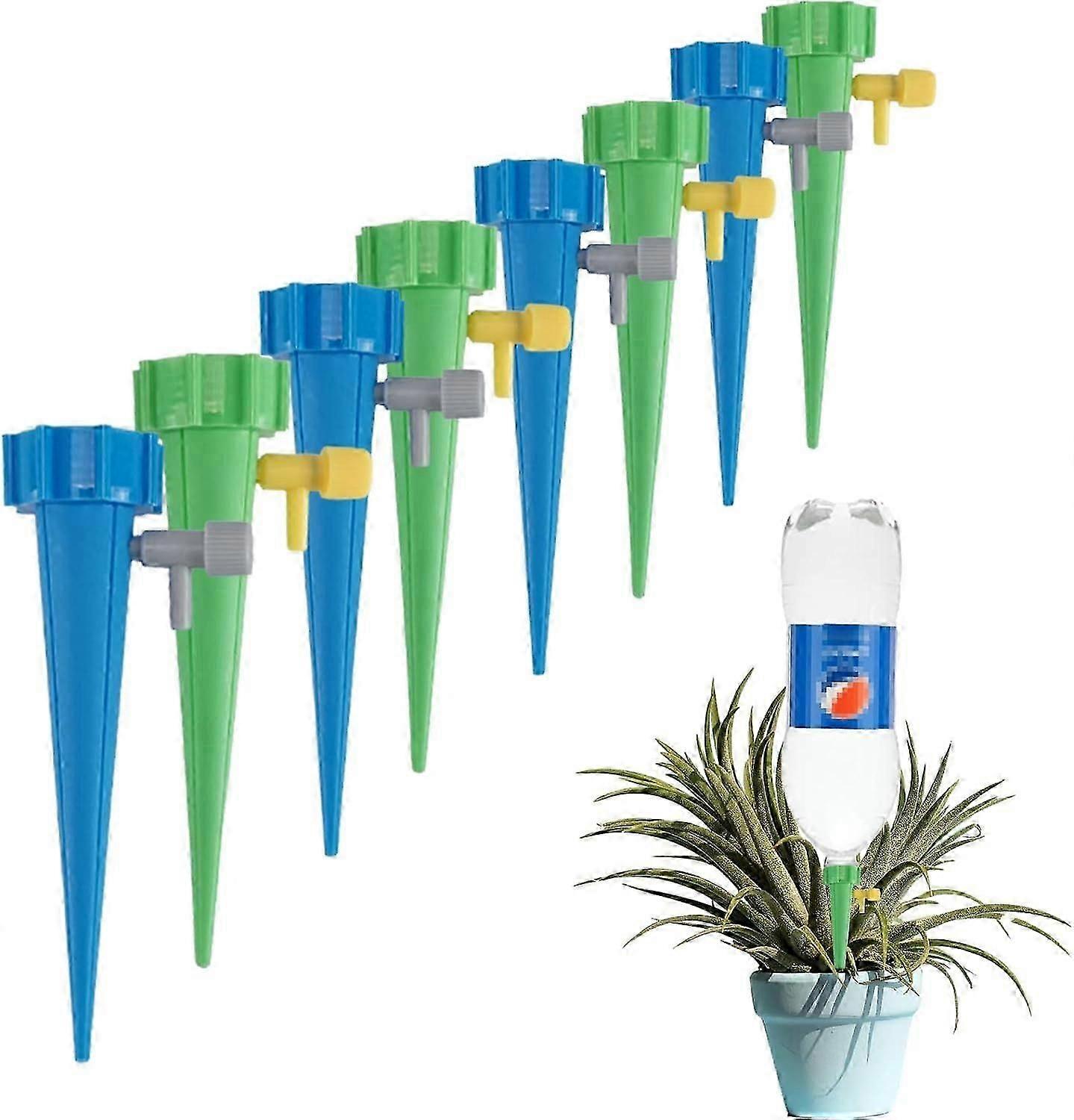 24 قطعة طقم الري بالتنقيط نظام الري الأوتوماتيكي للنباتات الرشاشات لحديقة المنزل داخلي في الهواء الطلق