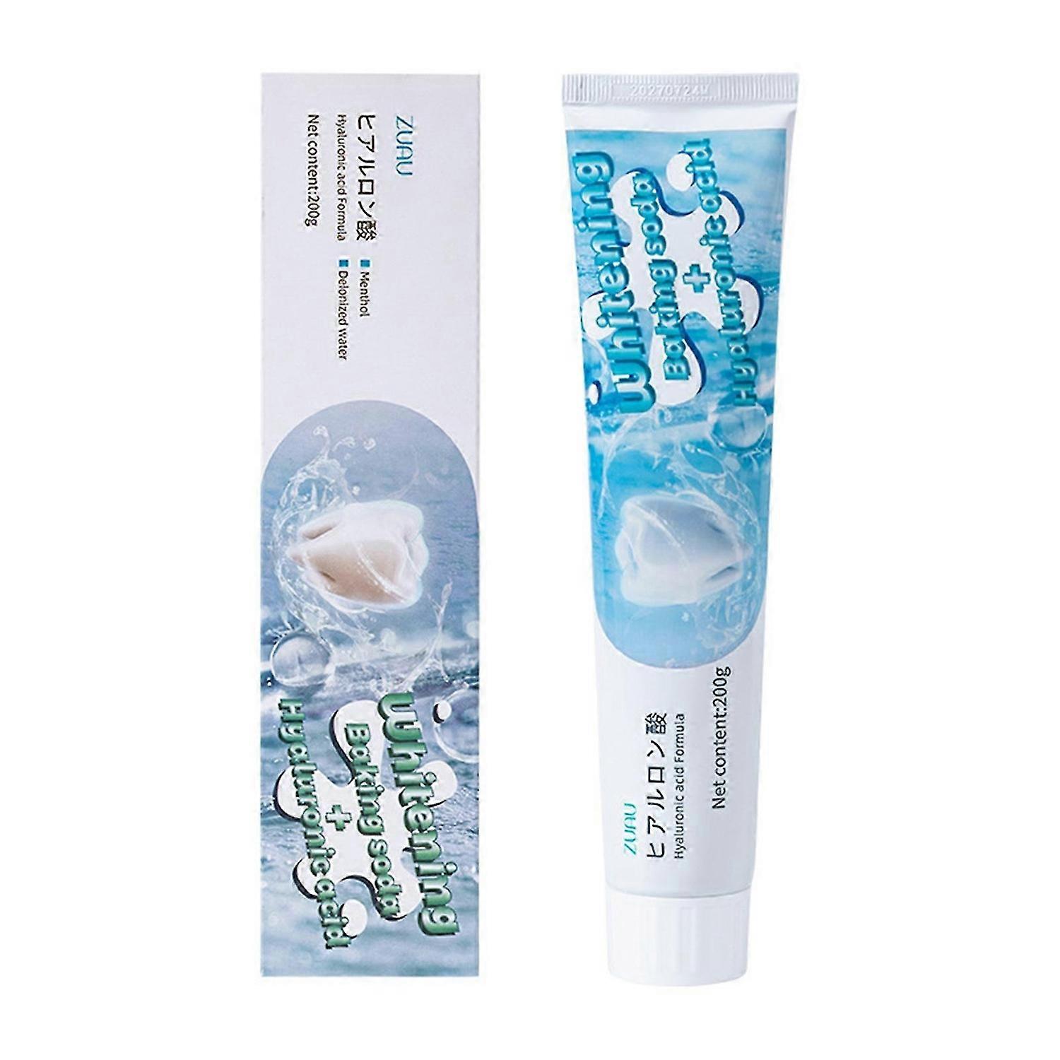 Tooth Whitening Baking Soda Toothpaste, Freshens Breath Reduces Plaque Fights Bad Breath Toothpaste, ,for Daily Use