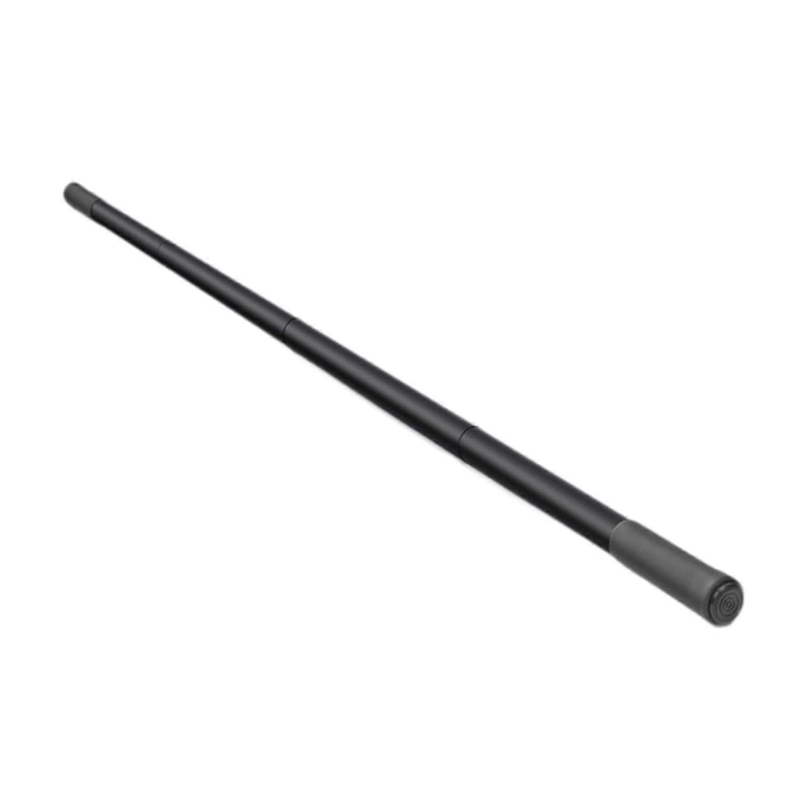 Yoga Stick, Exercise Stick, 60 Inches, Long Workout Back Stretcher with 4 and Foam Handles for Bodybuilding, Pilates, Gym