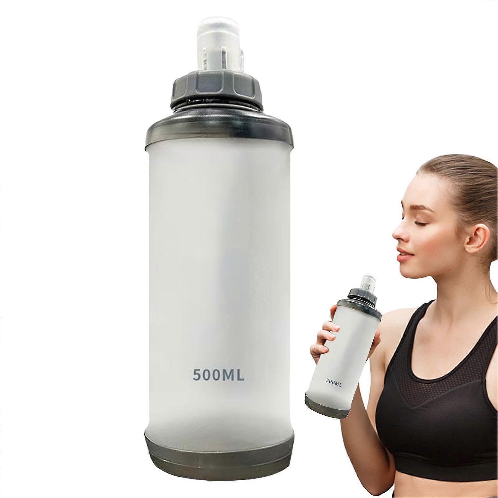 Generico Running Bottle - Foldable Soft Water Bottle for Travel, Lightweight Design for Hiking, Skiing, Climbing