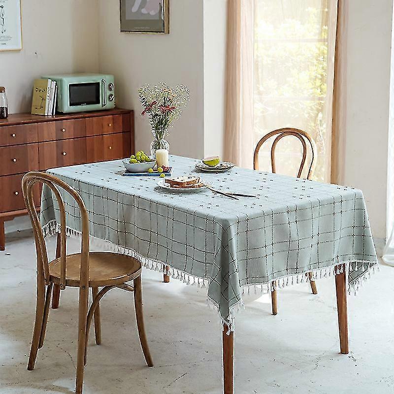 Rectangular Tablecloth for Dining Room Kitchen Decor, 140 x 260 cm, Elegant Tablecloth