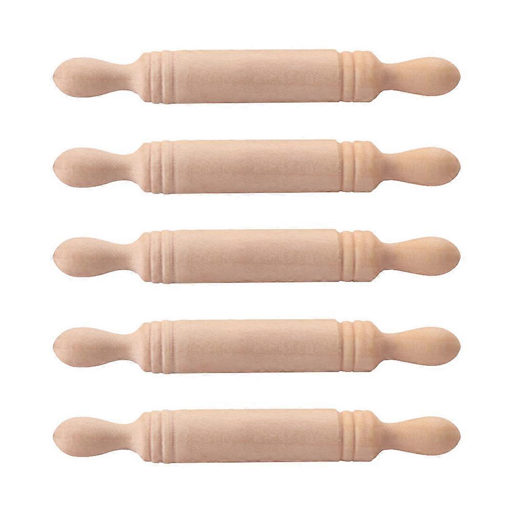 Clay Modelling Rolling Pin Kitchenware Recognition For Collectors 5Pcs