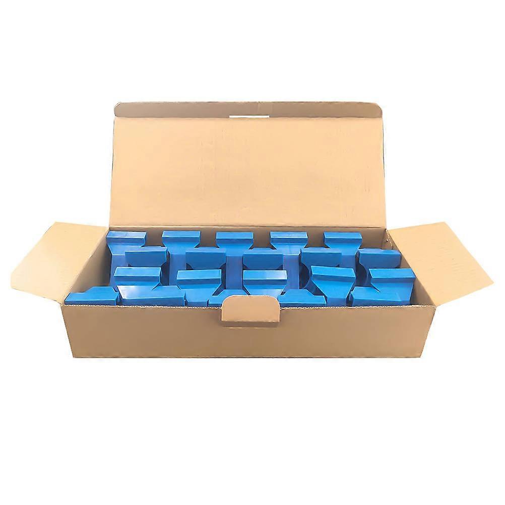 Blue ABS Floor Installation Spacers Kit with 20pcs for Decor and Durable Use 1 Set