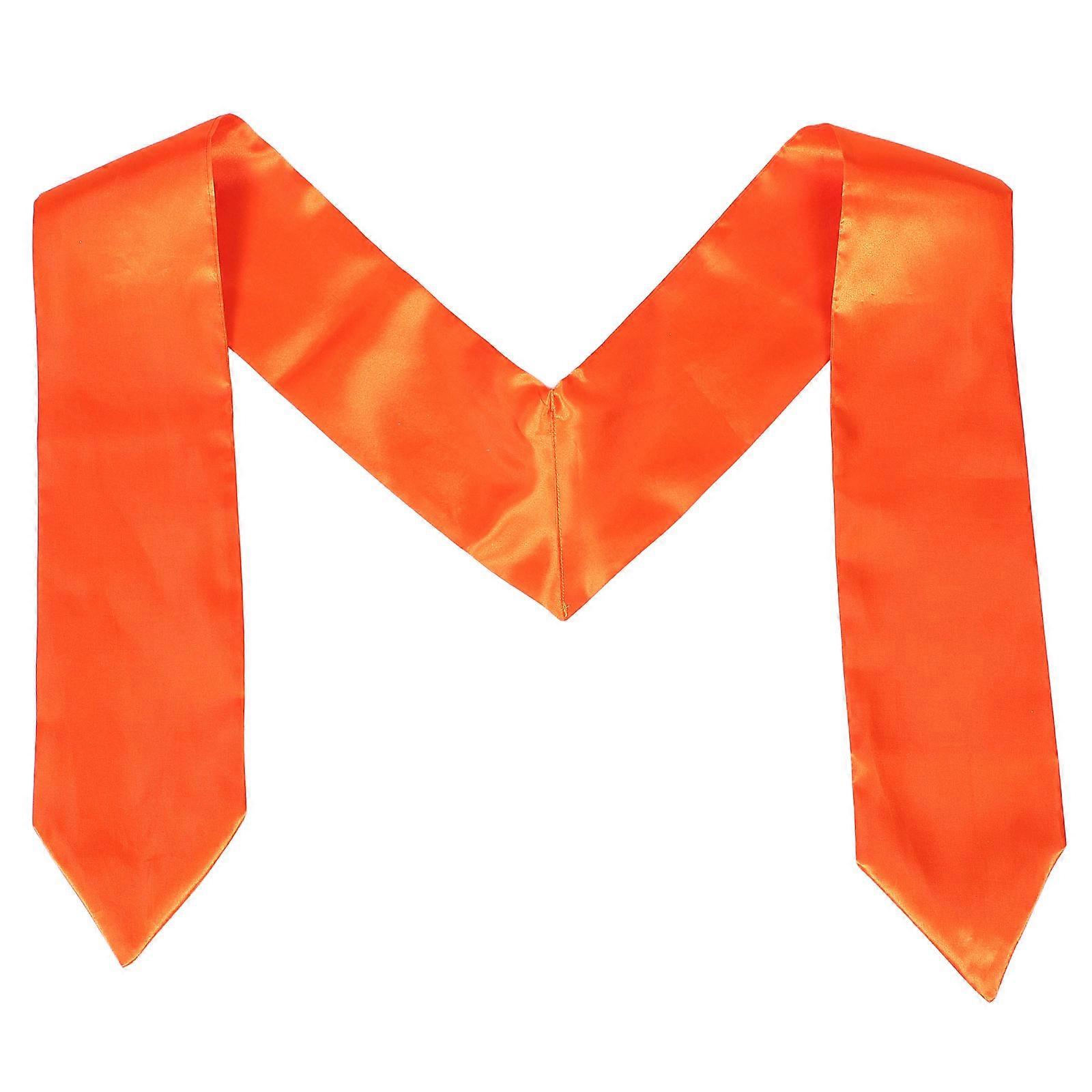 Educated Sash Rectangular Satin Graduation Accessory For High School And College Ceremonial 35.0X35.0X0.0in 1Pack