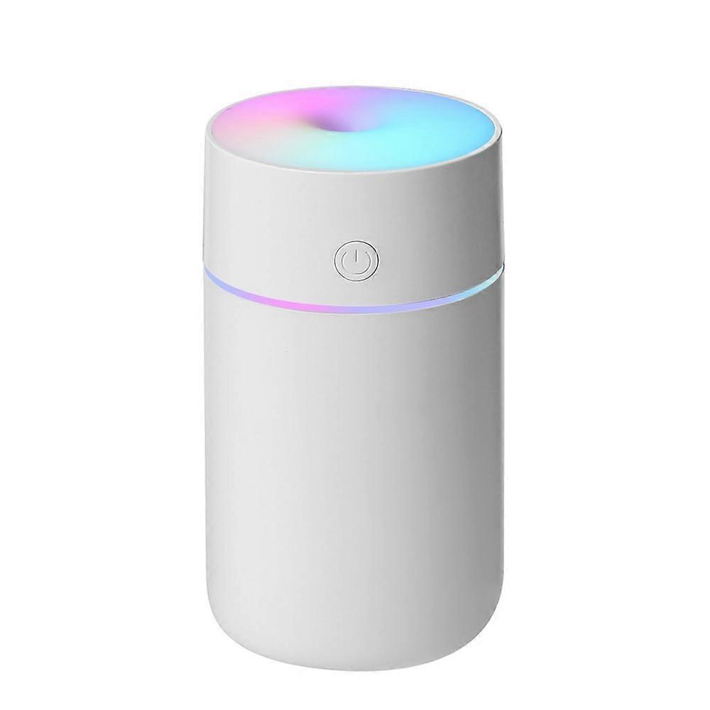 Mini Humidifier 230 ml Portable USB Humidifier with 2 Mist Modes and 7 Colored Lights for Car Office Travel Home Bedroom Ivory