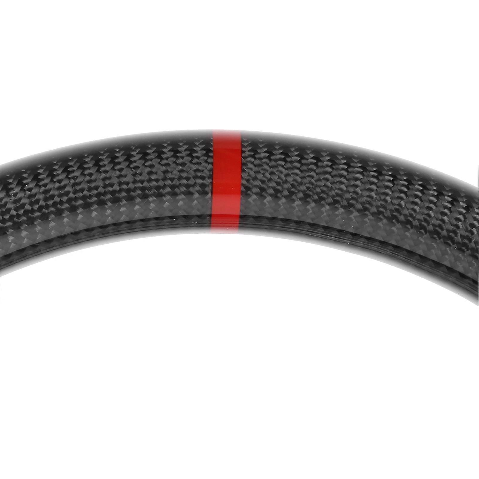 Custom Carbon Fiber Steering Wheel Nappa Perforated Leather Fit for Chevrolet Camaro 2016-2021