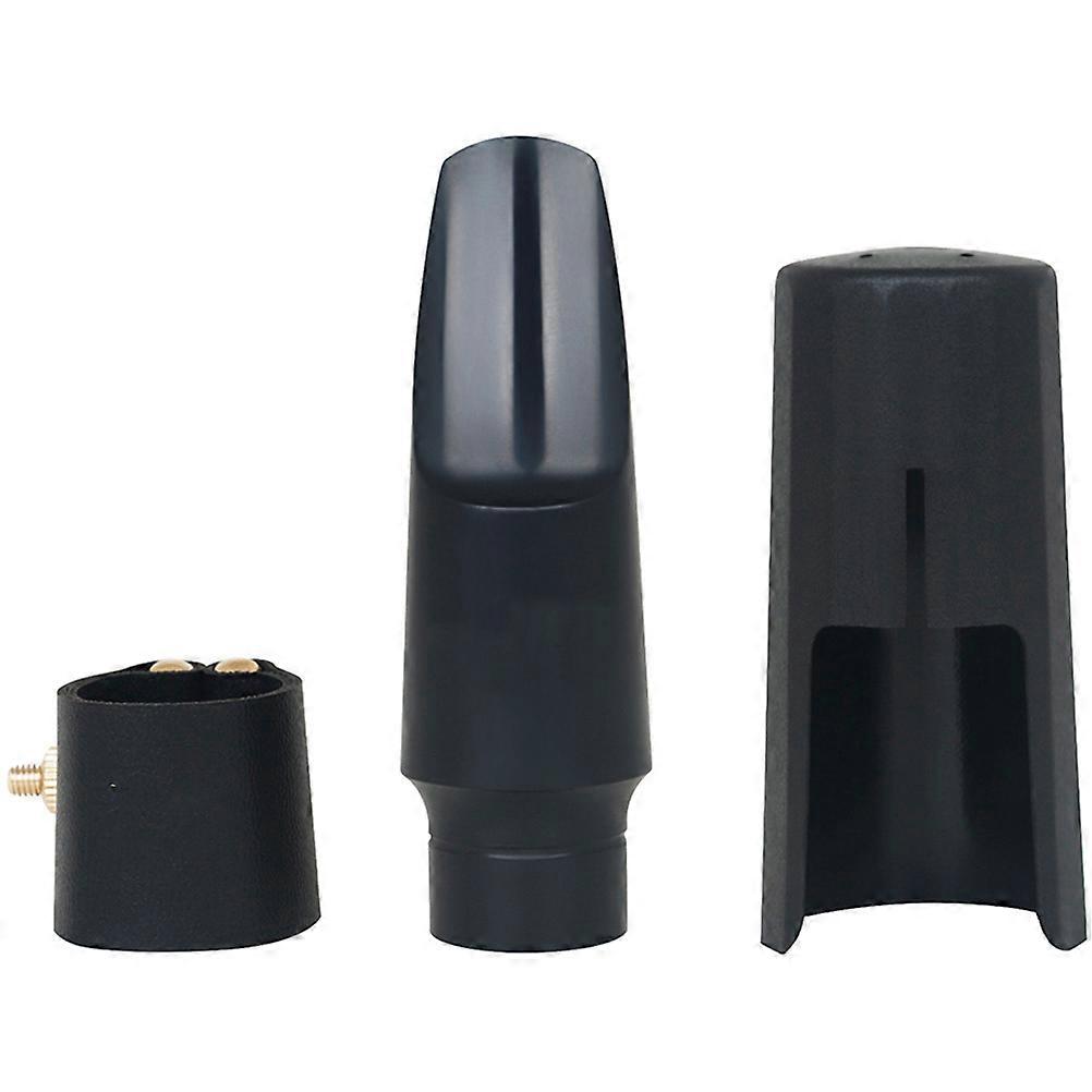 Alto Saxophone Mouthpiece Kit with Cap and Clip – Lightweight, Durable Accessories Set for Saxophone Players
