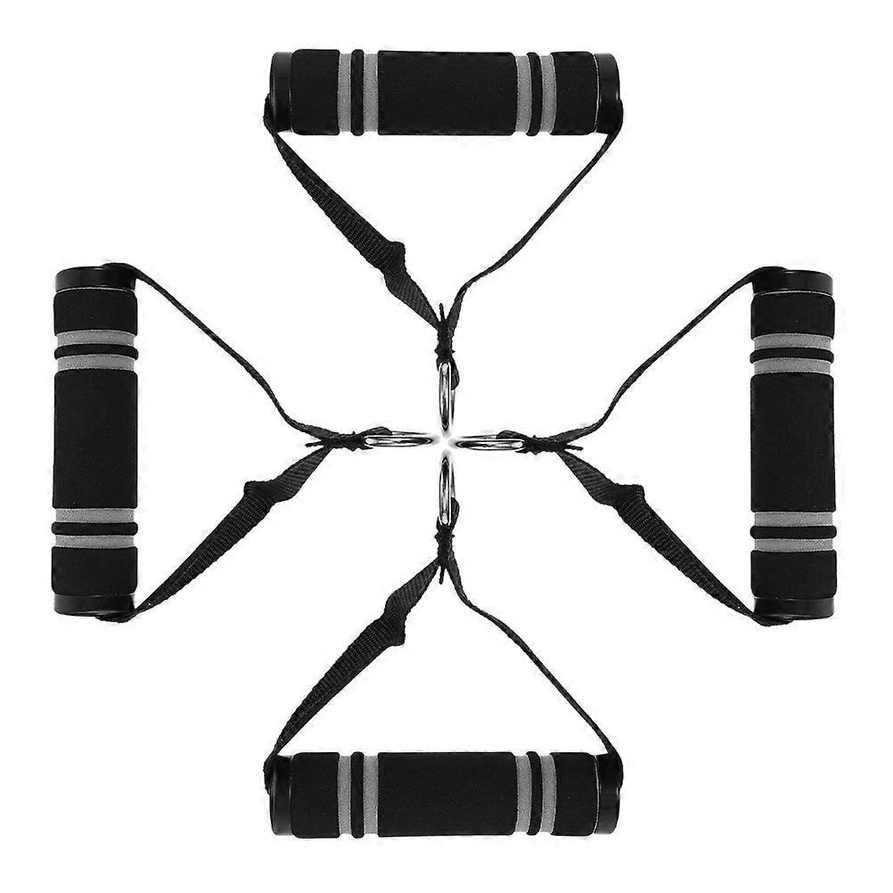 Handles For Cable Machine Attachment Grip Home Exercise Gray 2Pcs