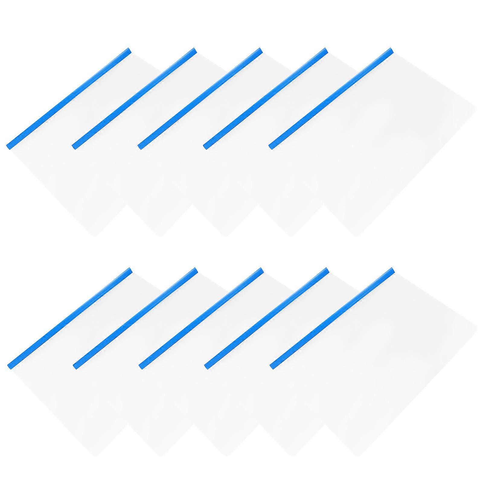 Document Organizer Folder Anti-splashing Surface Businessmen Students 10Pcs