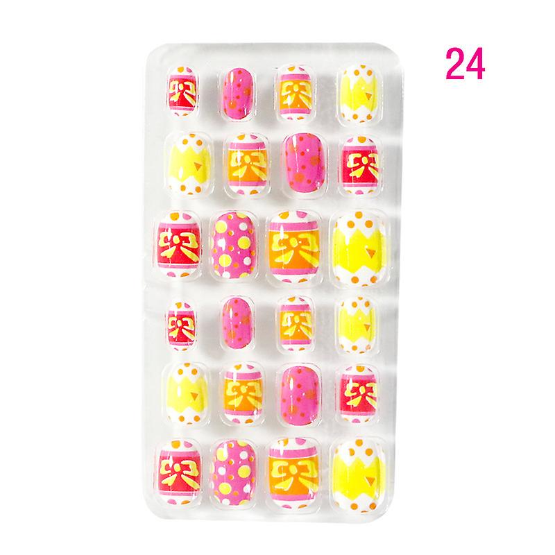 24 Pieces Bagged Wearable Nail Plate Finished Product