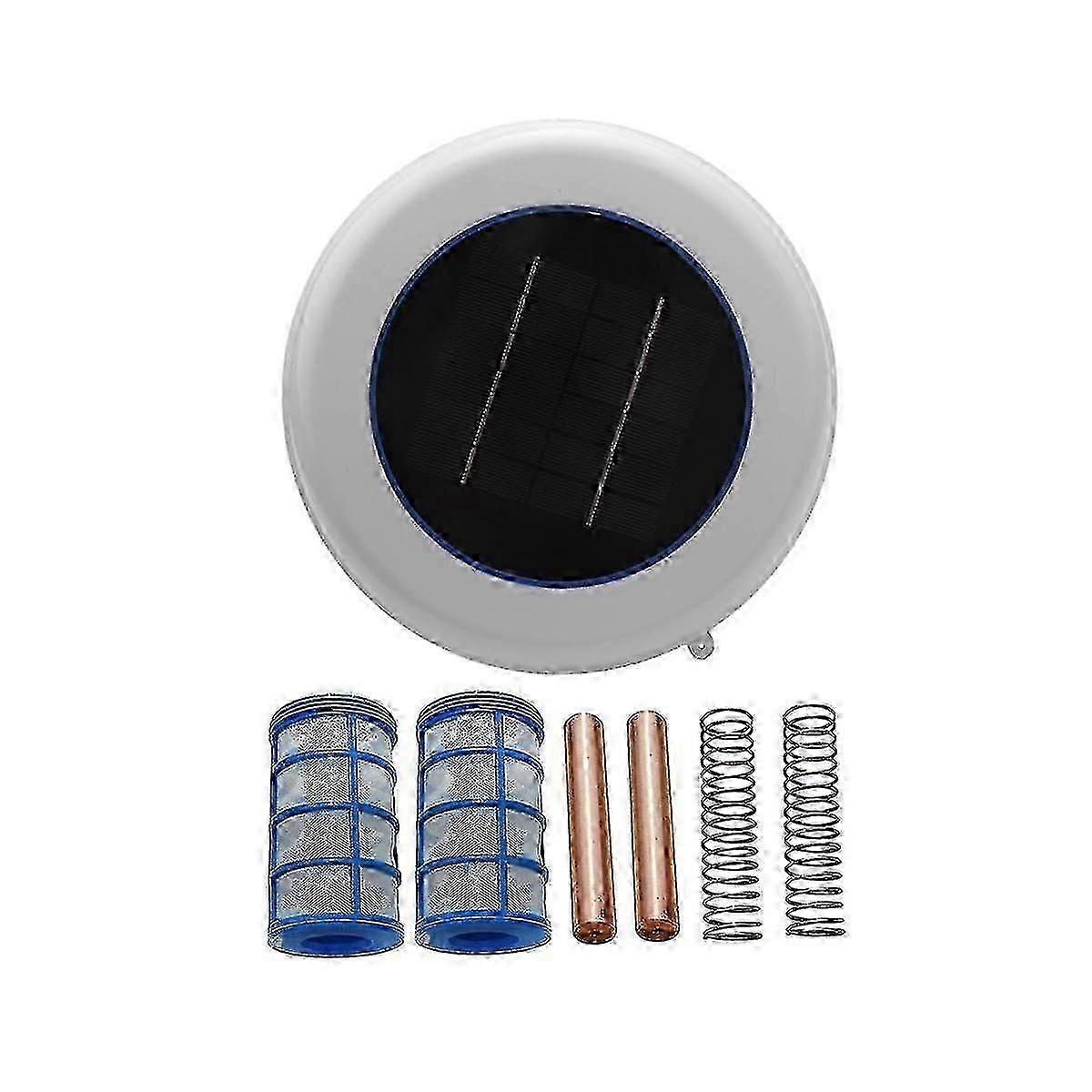 ソーラーパワースイミングプール浄水器ソーラープール-イオナイザースイミングプールウォータークリーナークリア藻類