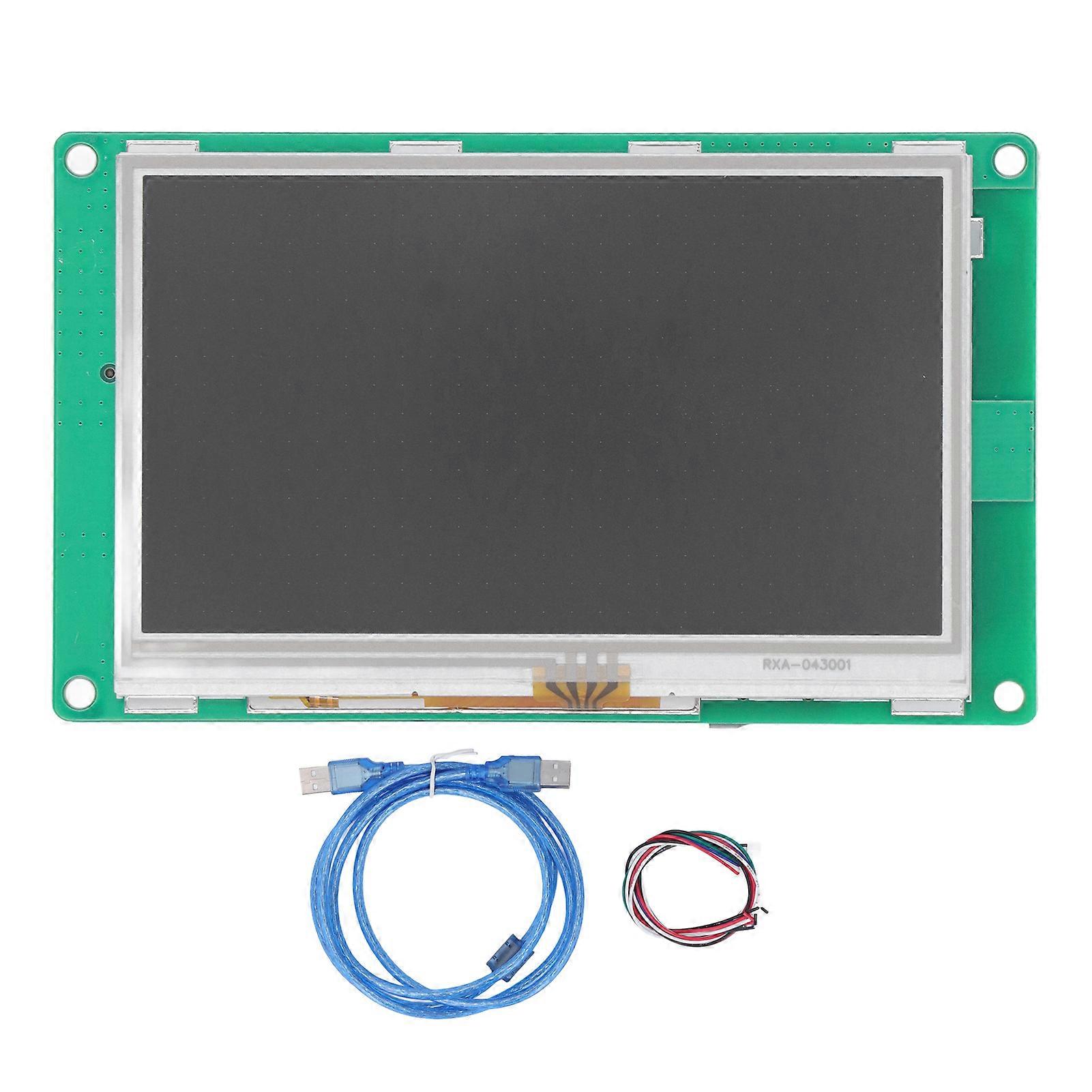 Touch Screen Module 4.3in TFT LCD RS232 RS485 Serial Port Display Board for Control