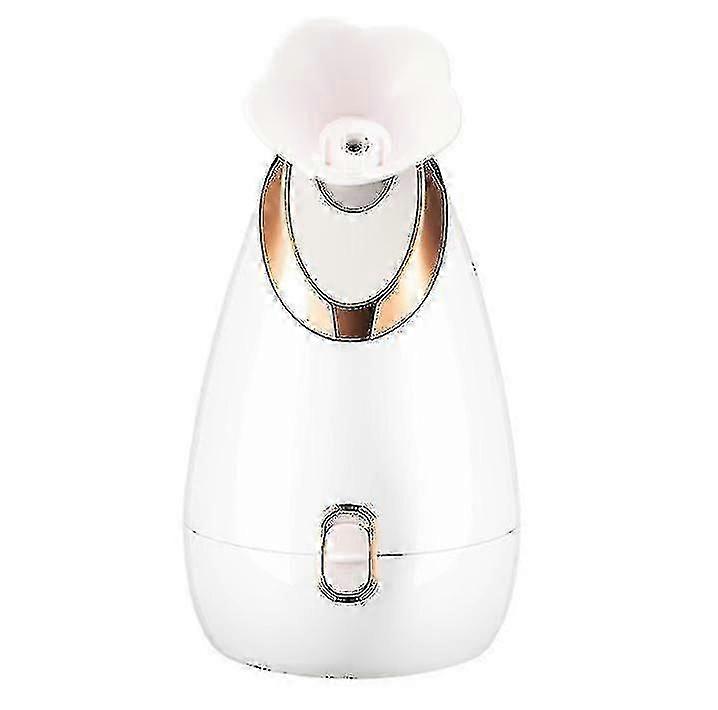 Steam Facial Sauna With 135ml Water Reservoir, Deep Moisturizing Spa Facial Steamer For Pores,white