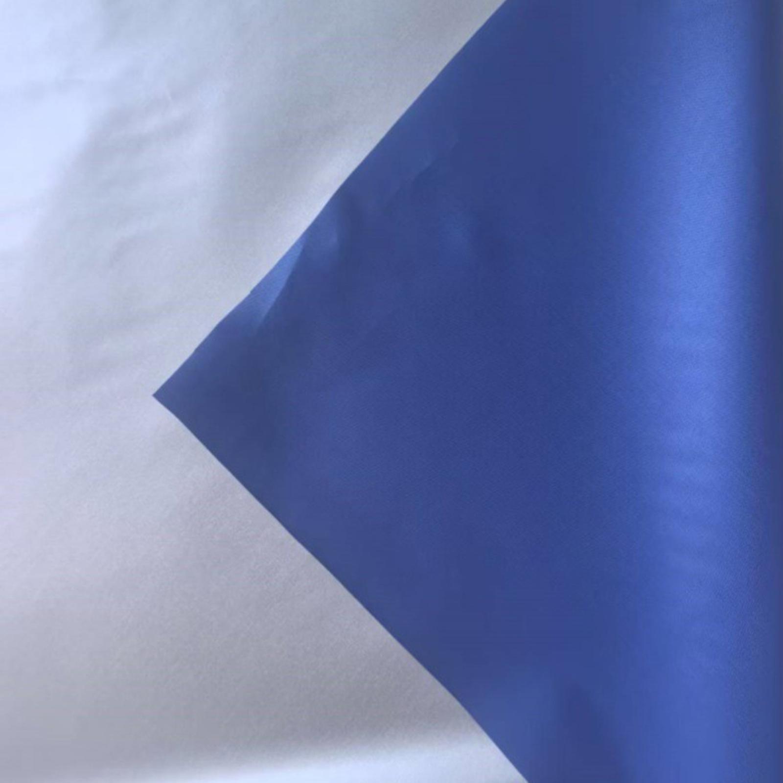 15FT Pool Cover for Swimming Pool Pool Cover Foldable Round Cover Outdoor Bath Protector Leaf Net Accessories Blue