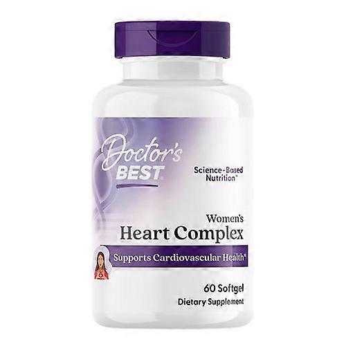 Doctors Best Women's Heart Complex ,60 Softgels (Pack of 1)
