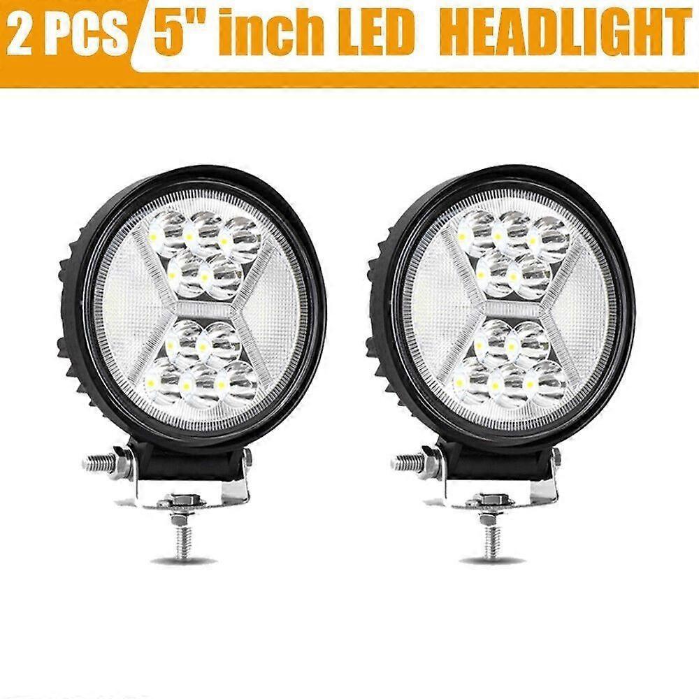 Car led work light 132W off-road spotlight headlight motorcycle light aperture with flash