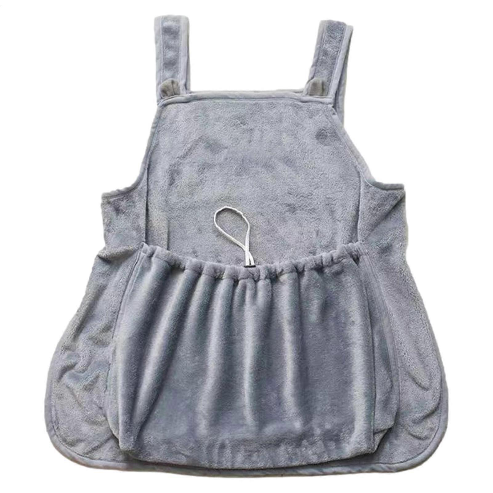Fleece Cat Carrier Apron, Soft Hands Sling for Pets, TravelFriendly Kitten Sleeping Bag