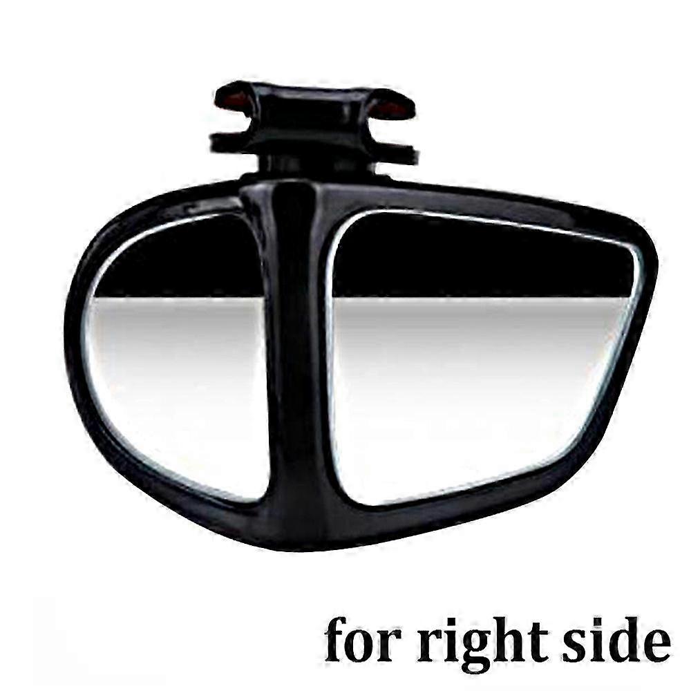 360-Degree Rotatable Adjustable Car Blind Spot Mirror - Wide Angle Reversing Parking Mirror for Enhanced Rear View Safety