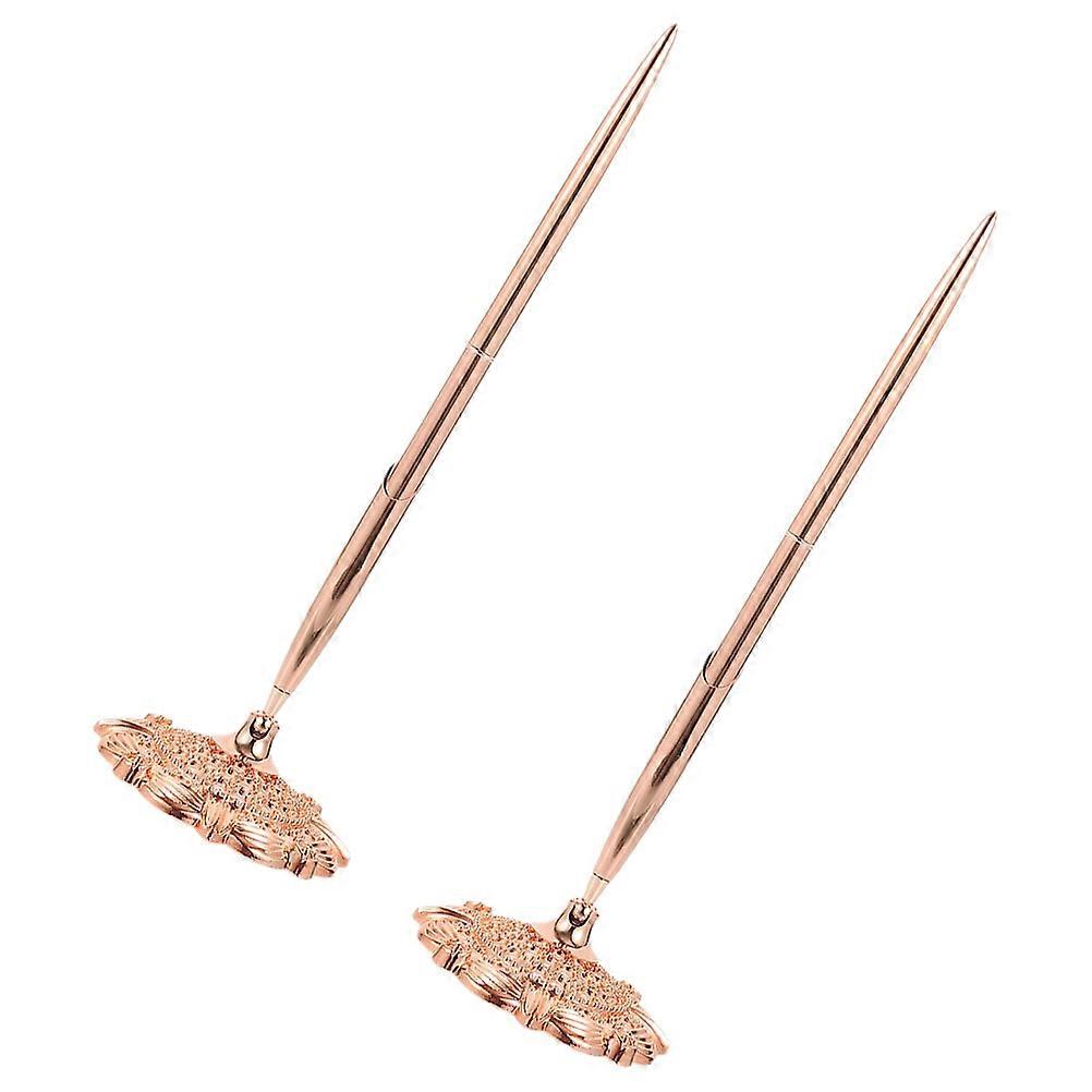 Multi-Function Pen Delicate Ballpoint Pen for Daily Use 2Pcs Set