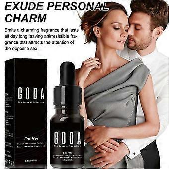 1-5X GODA For Her Feromonparfume til kvinder -15ml/0.50 fl. oz - Langtidsholdbare dufte til kvinder med jasmin og rose - Blomsterparfumeolie med sødt