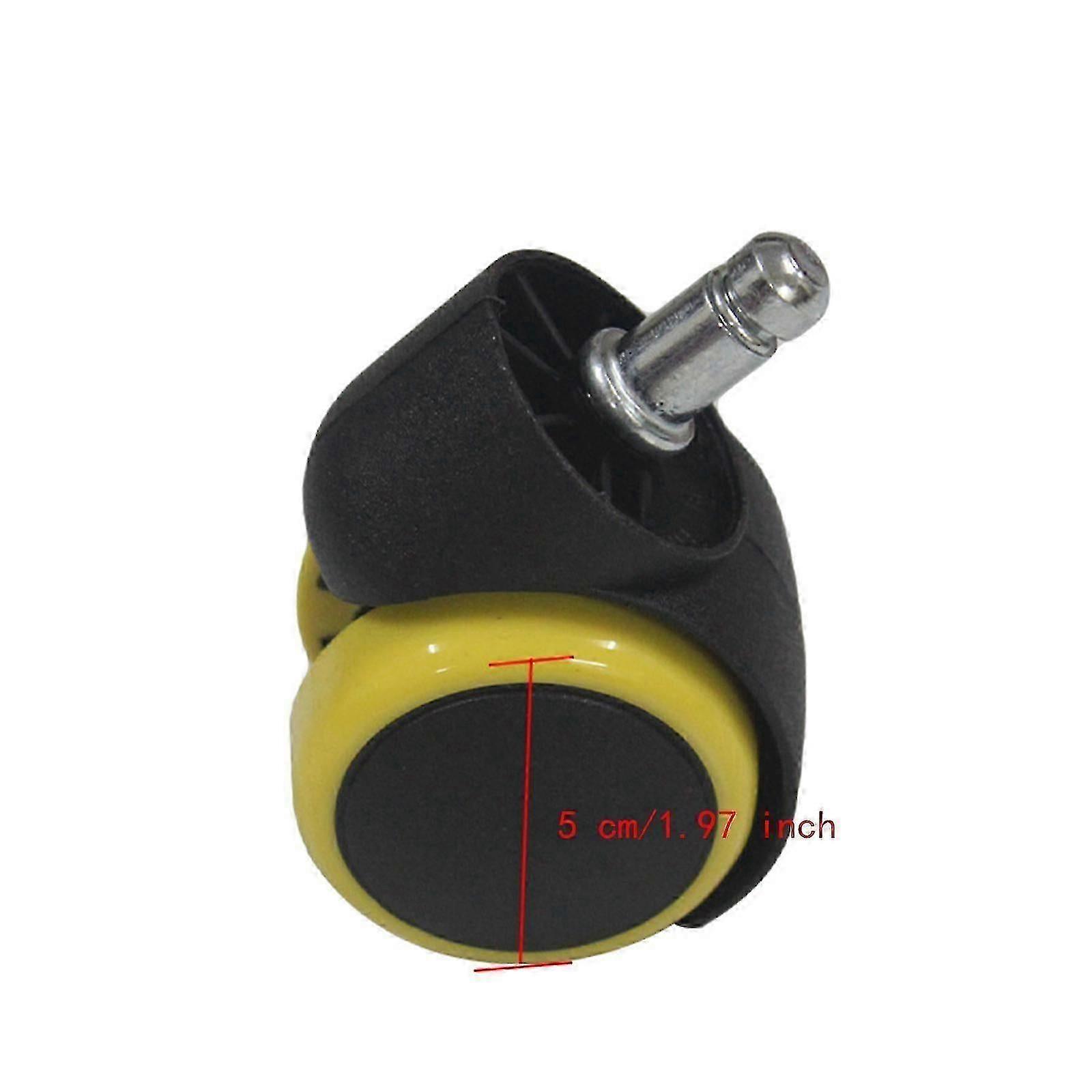 2025 Latest Model Stem Caster Twin Wheel Caster Wheel For Display Rack Computer