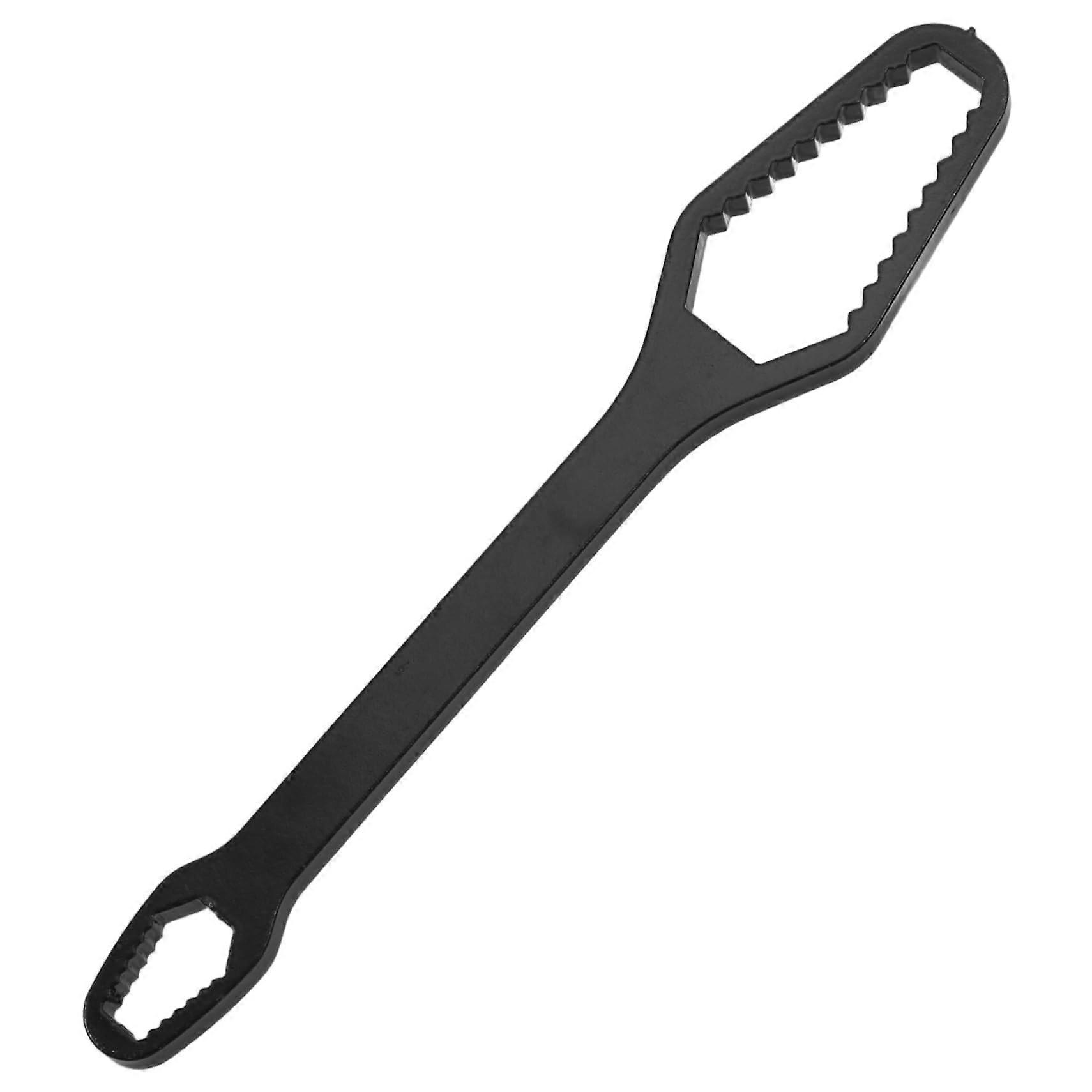 Double Head Hex Wrench 2-In-1 Versatile Hex Tool for DIY and Universal Maintenance Steel Black