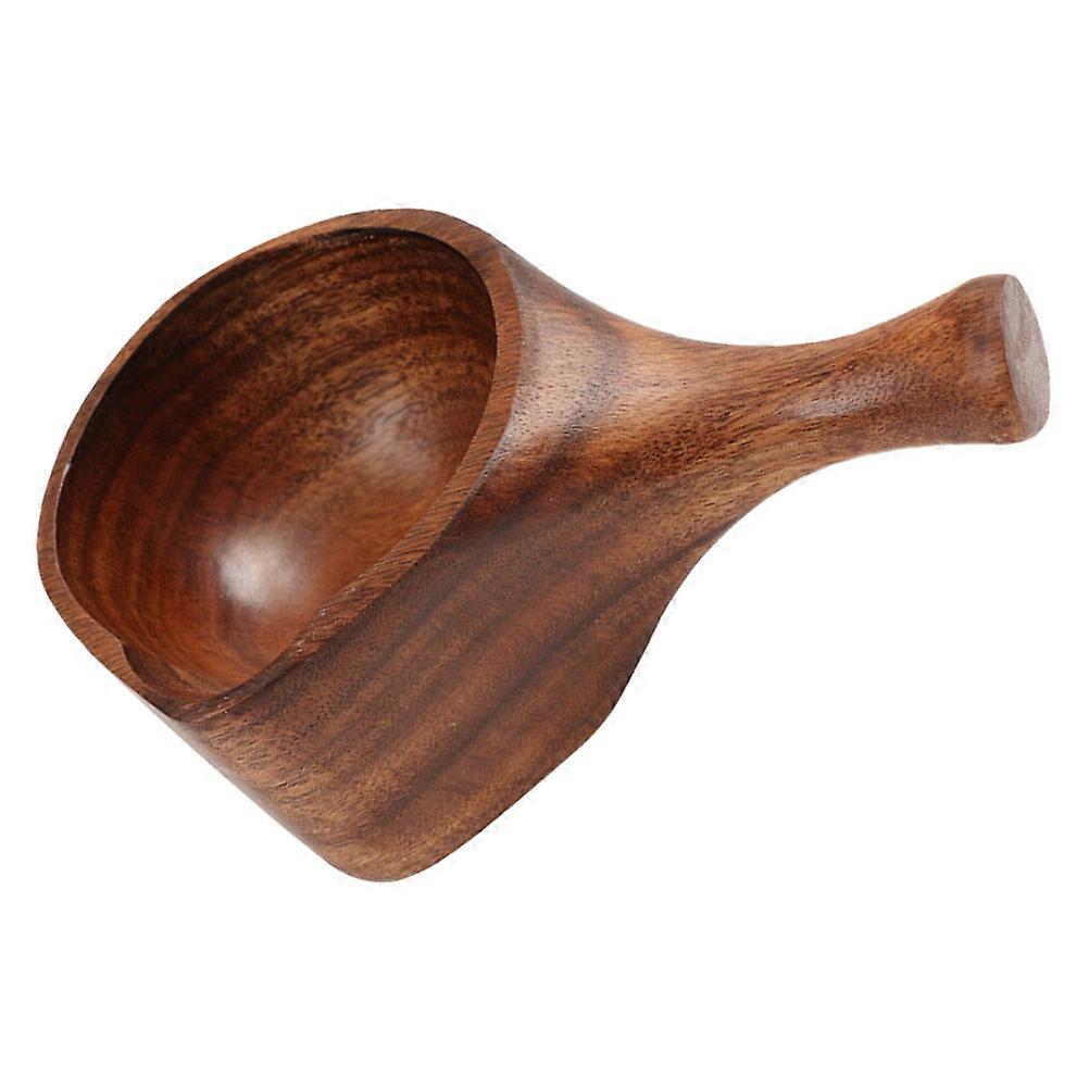 Practical Brown Wooden Spoon for Home Use Synthetic Material 1Pc