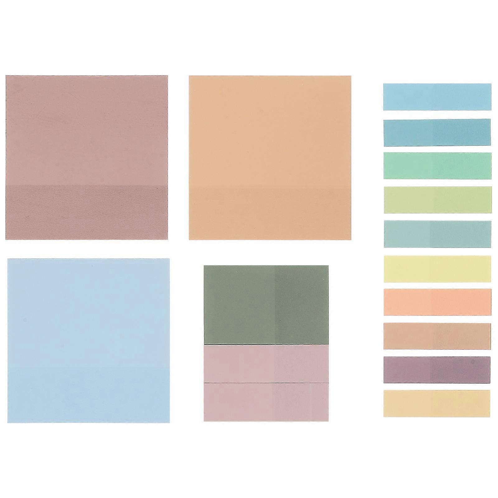 Colorful Index Stickers Memo Pad Page Markers For Teachers Record Notes 1 Set