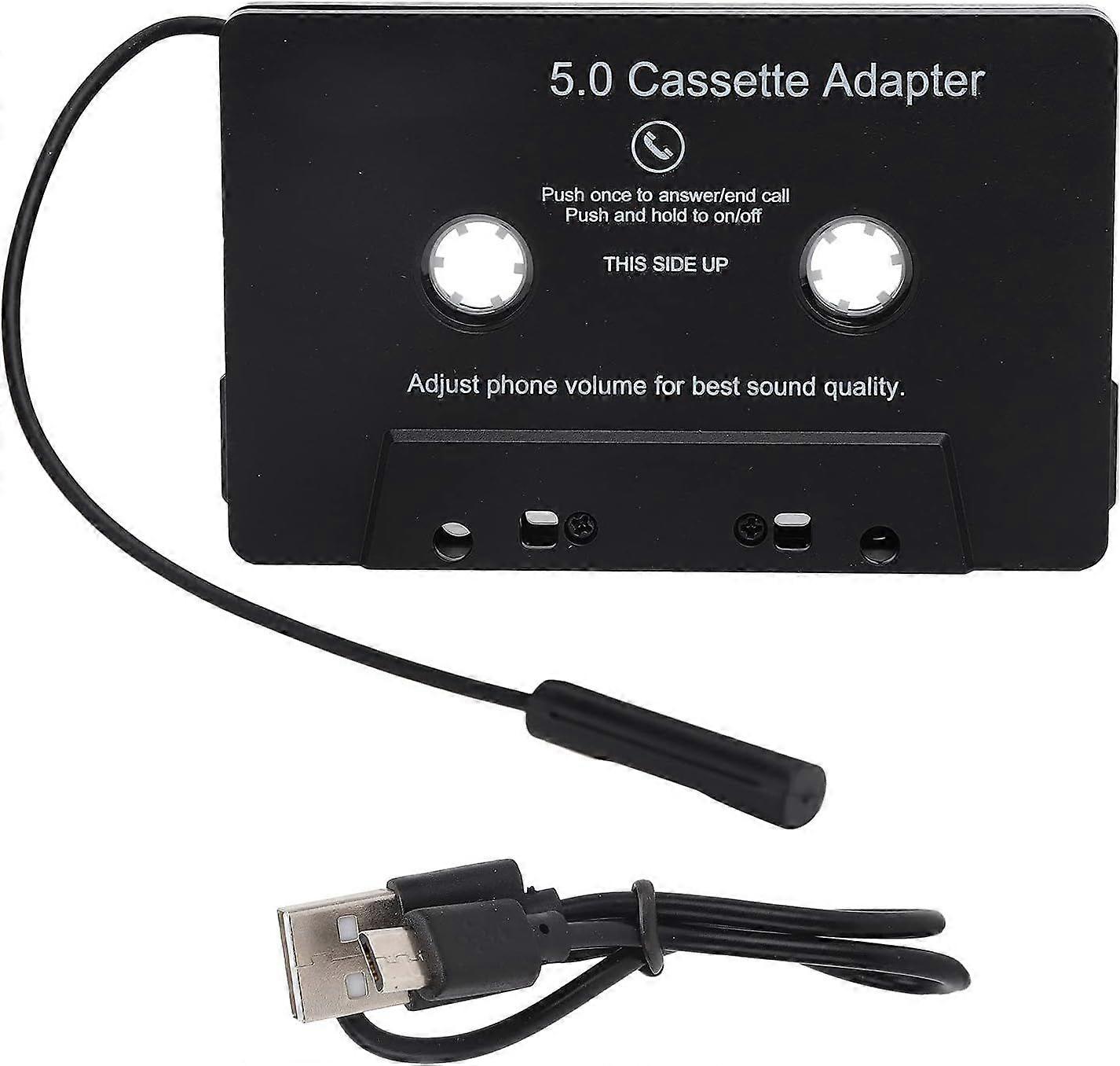 2025 Newest Car Bluetooth Cassette Adapter, Manual Control, Cassette Receiver
