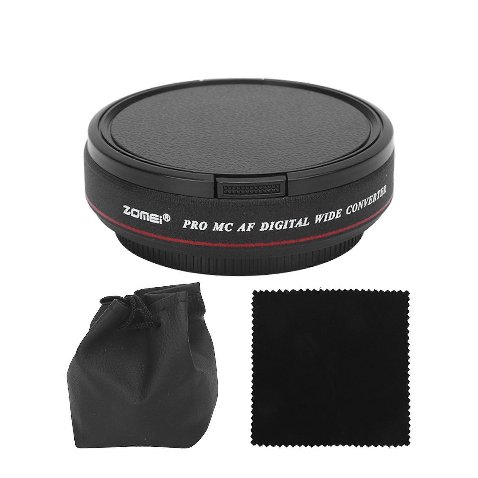 Zomei Ultra Slim Wide Angle Lens Filter 62mm 0.45x for Nikon DSLR Cameras and Camcorders