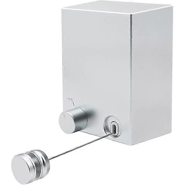 Extendable clothesline with led, 4.2m adjustable retractable clothesline