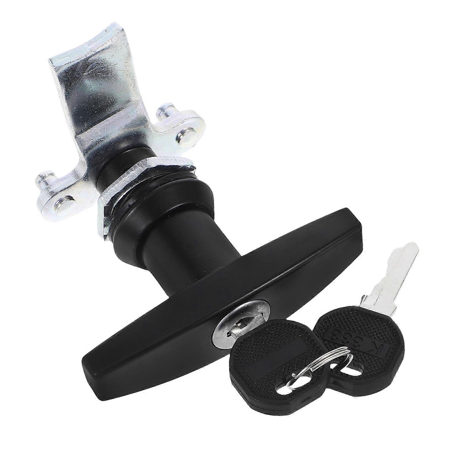 Handle Lock Replacement Set for Cabinets, Toolboxes – Enhanced Security, Sleek Design, Easy Operation with Keys