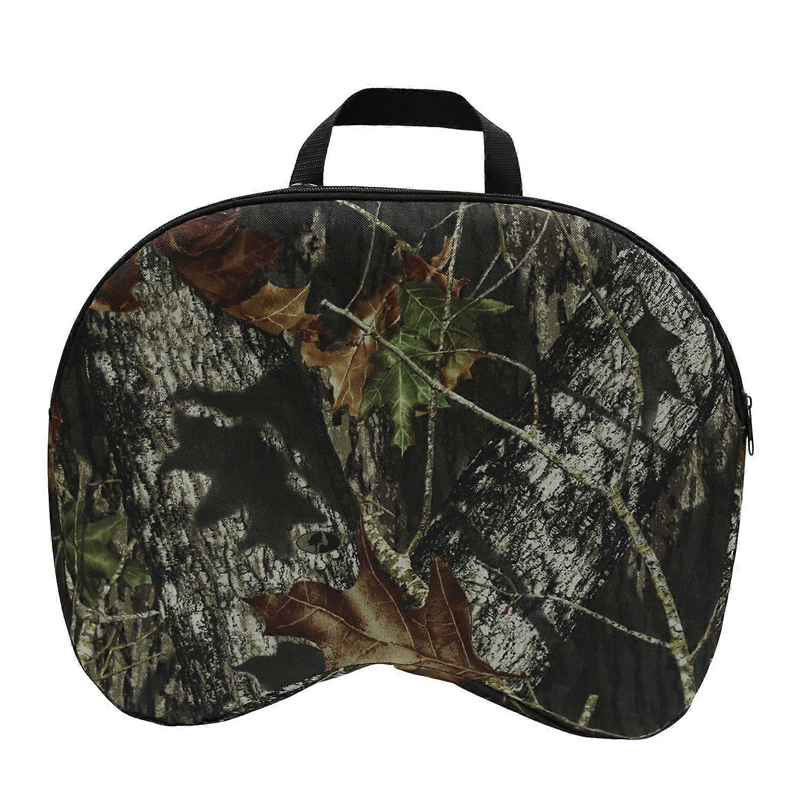 Jagdsitzkissen Compact Seat Pad with Handle for Fishing, Hiking, and Picnics Black