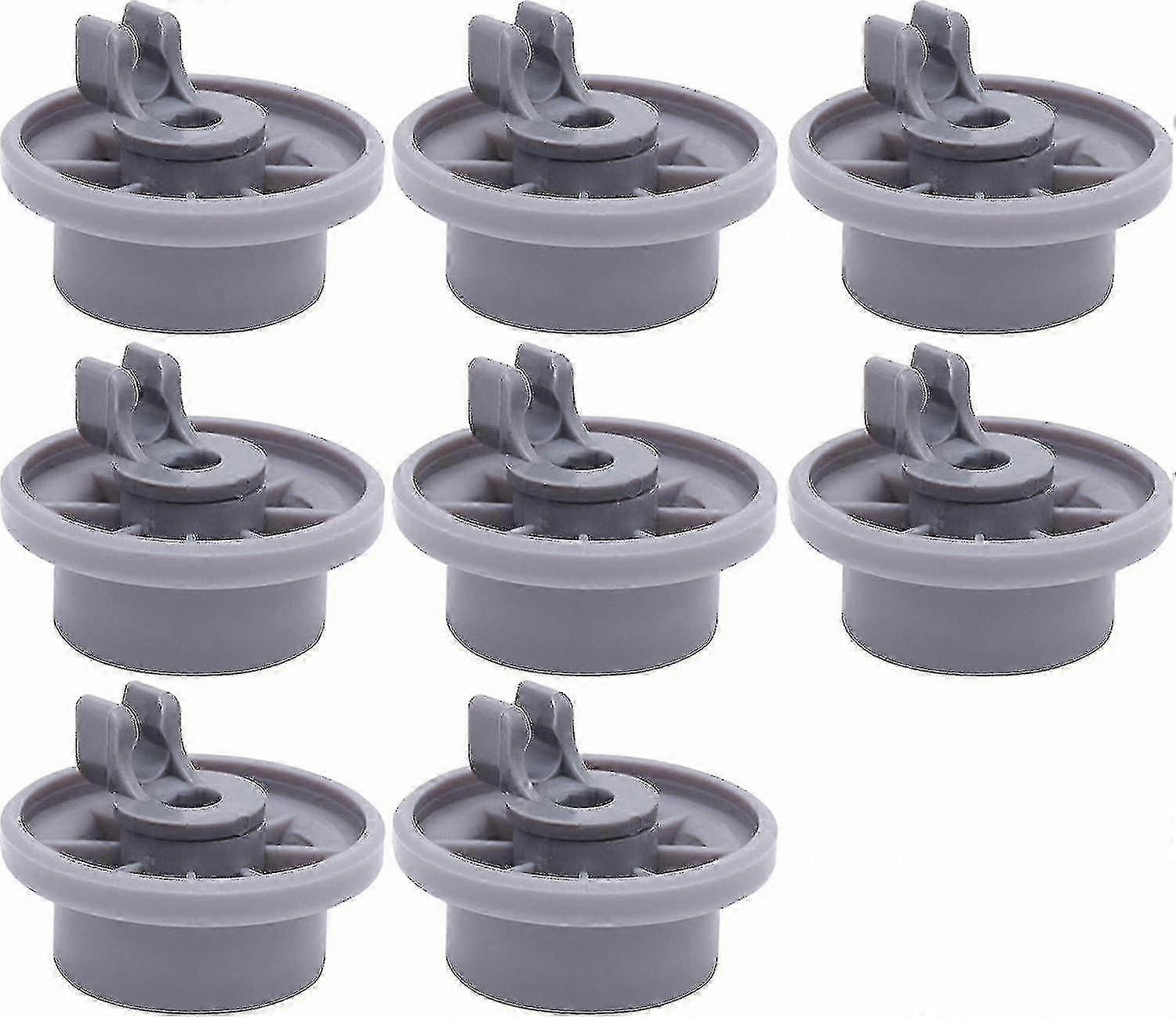 Universal Lower Basket Wheels for Dishwashers, 8-Pack Replacement Wheels-Compatible with Major Brands