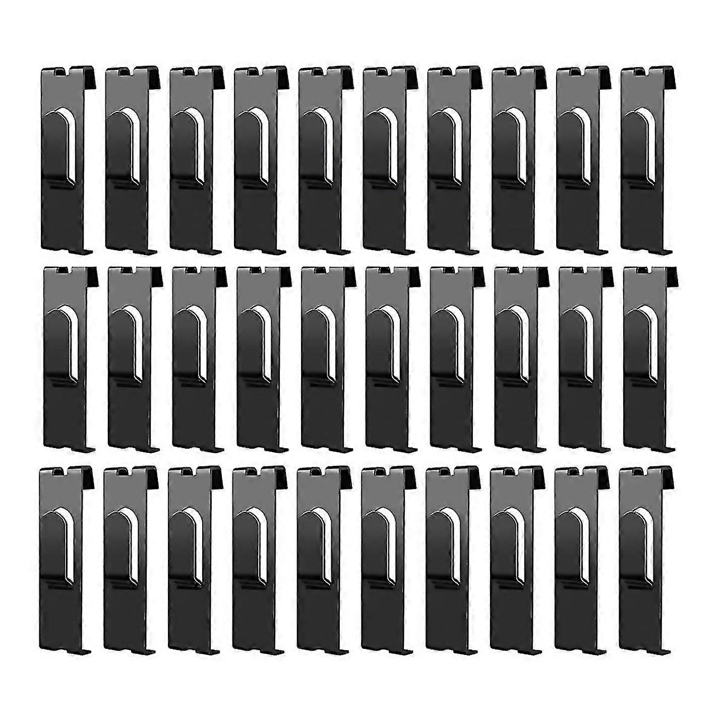 30pcs Gridwall Hooks Hangersgrid Panel Hooks Grid Wall Hook Grid Wall Accessories Wire Grid Hook Gr