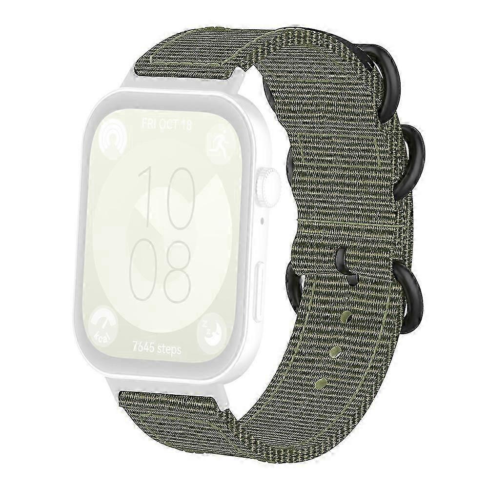 The strap of the Huawei watch is suitable for 4 professional / suitable for 4 / suitable for 3 adjustable nylon strap.