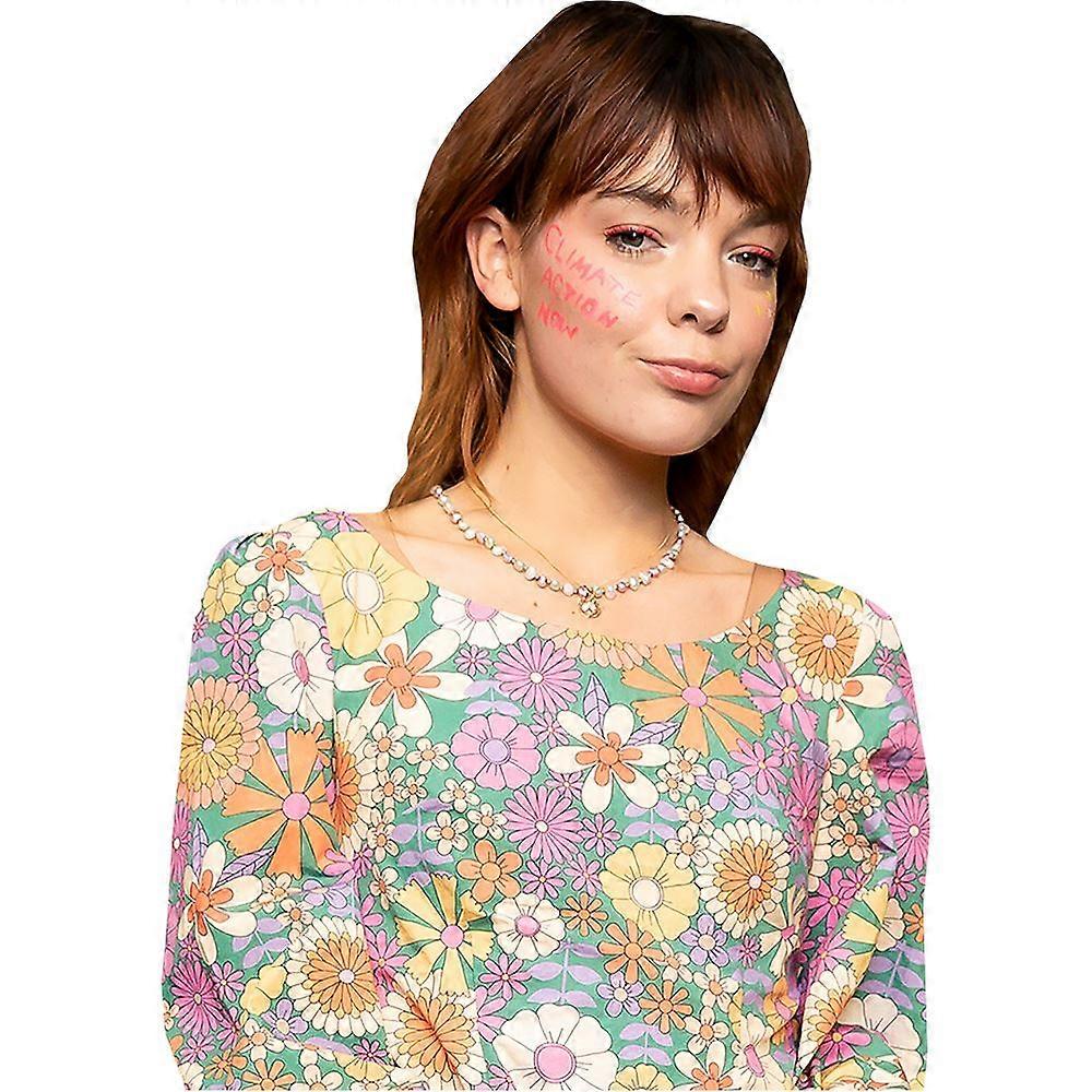 Chloe Hayden (Floral) Half Body Buddy Cutout
