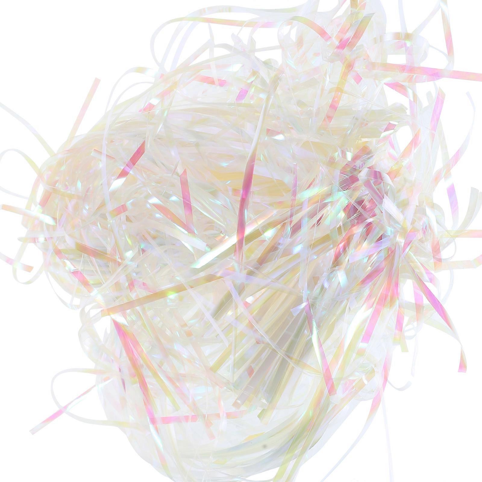 Shredded Plastic Filler Pack – Lightweight Decorative Packing Material for Boxes, Baskets & Party Favors – Safe & Versatile for All Occasions